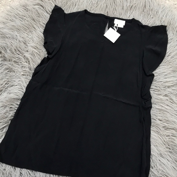 - Kate spade ♠️ silk flutter sleeve shell top 14 - Picture 1 of 5